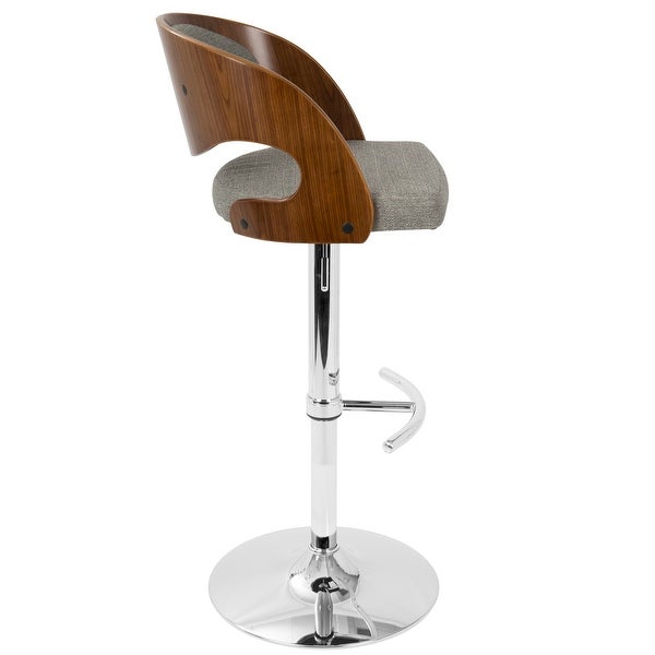 Carson Carrington Visby Adjustable Bar Stool (Set of 2)