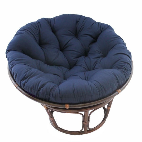 Bali 42-inch Papasan Chair with Twill Cushion