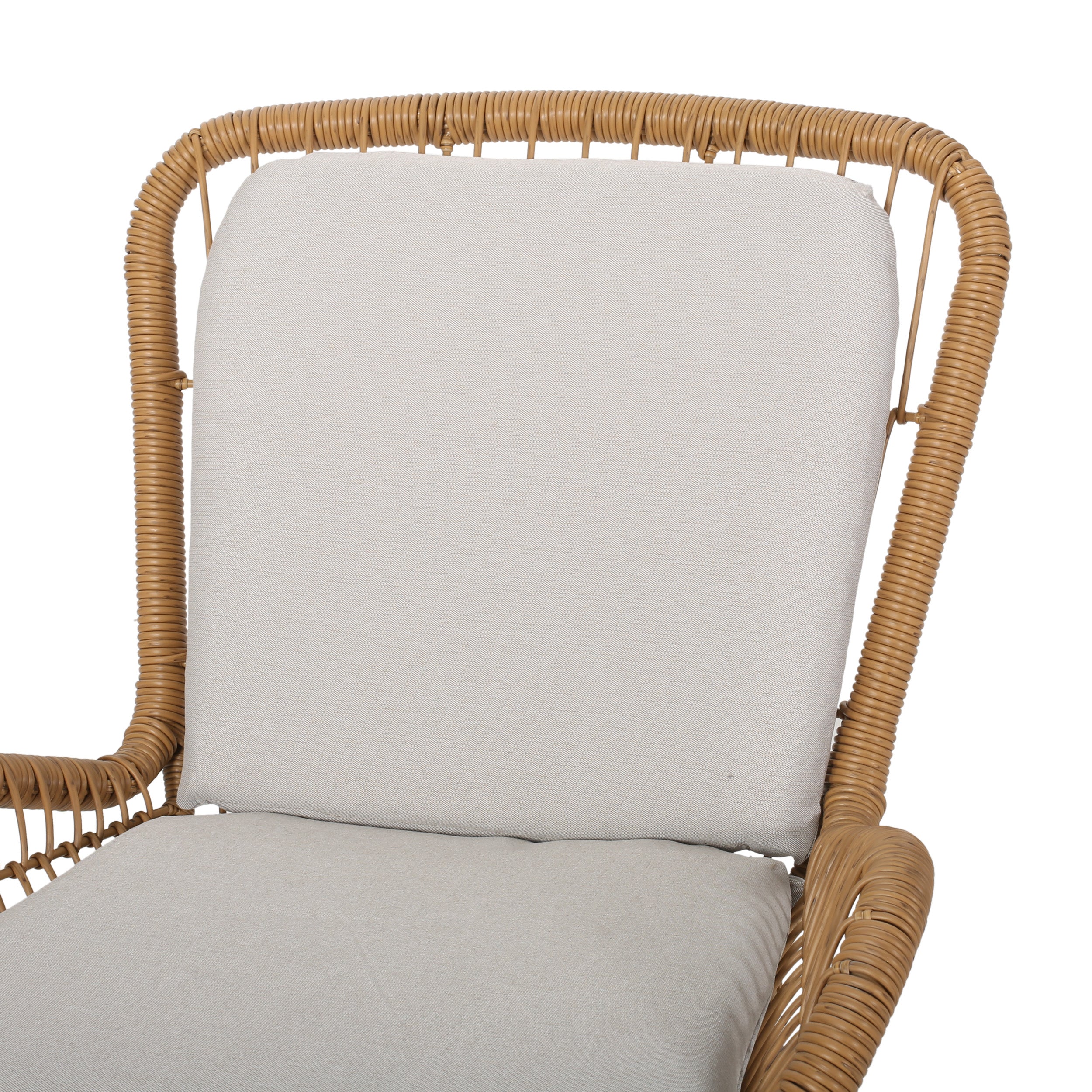 Averyrose Outdoor Wicker Chat Set with Cushions