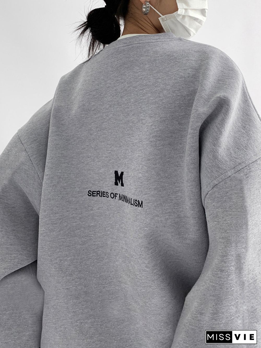 Minimalism Oversized Sweatshirt