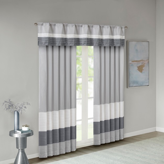 Salem Polyoni Pintuck Window Valance Madison Park