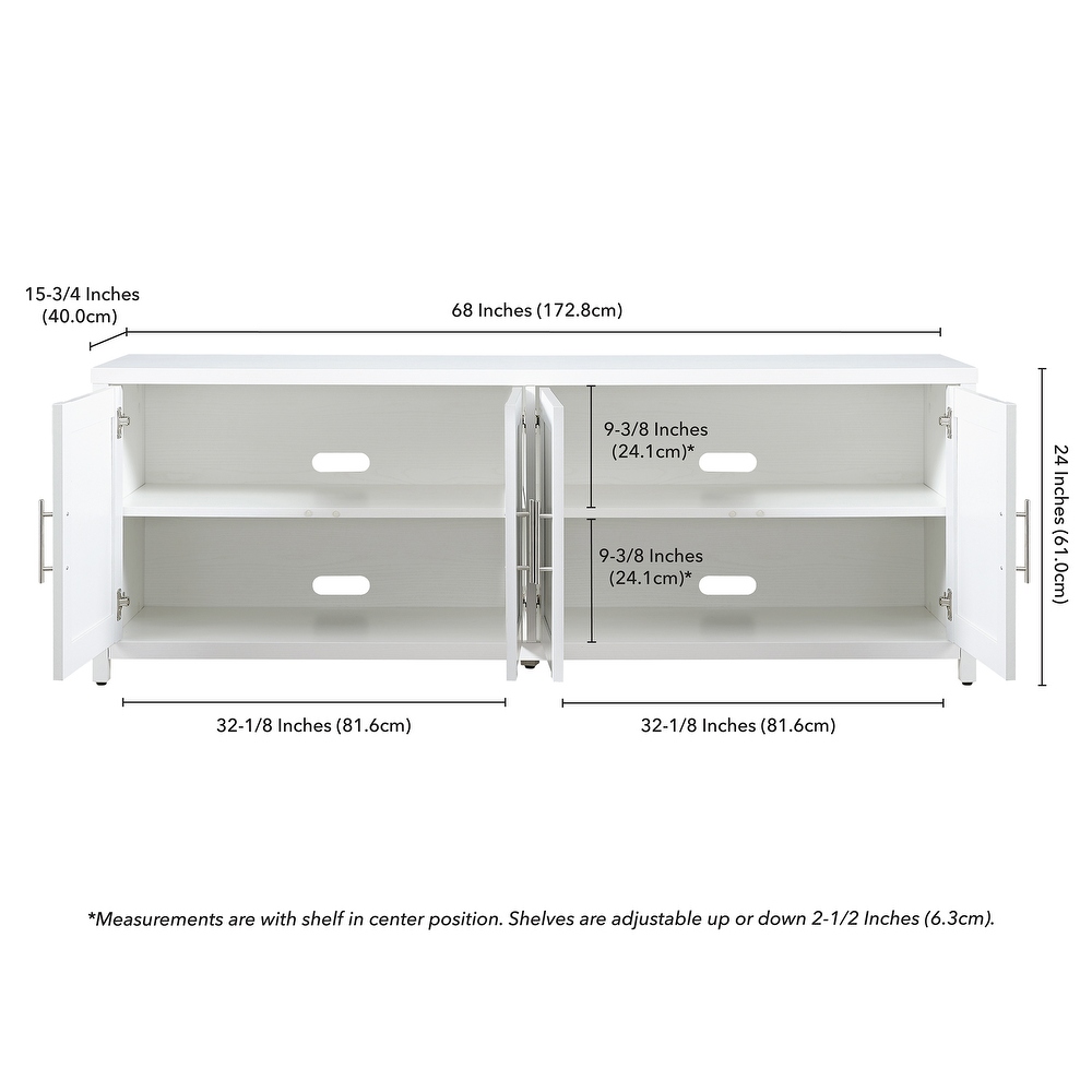 Strahm Rectangular TV Stand for TV's up to 75\