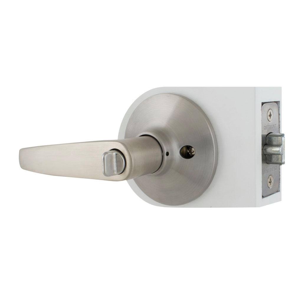 Defiant Olympic Stainless Steel Classic Keyed Entry Door Handle Lock LG600B