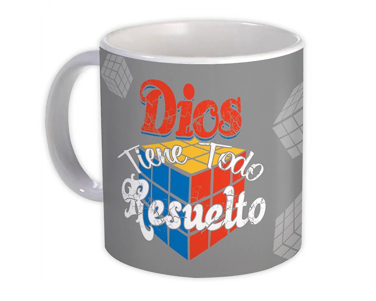 Gift Mug: Dios Tiene Todo Resuelto Spanish