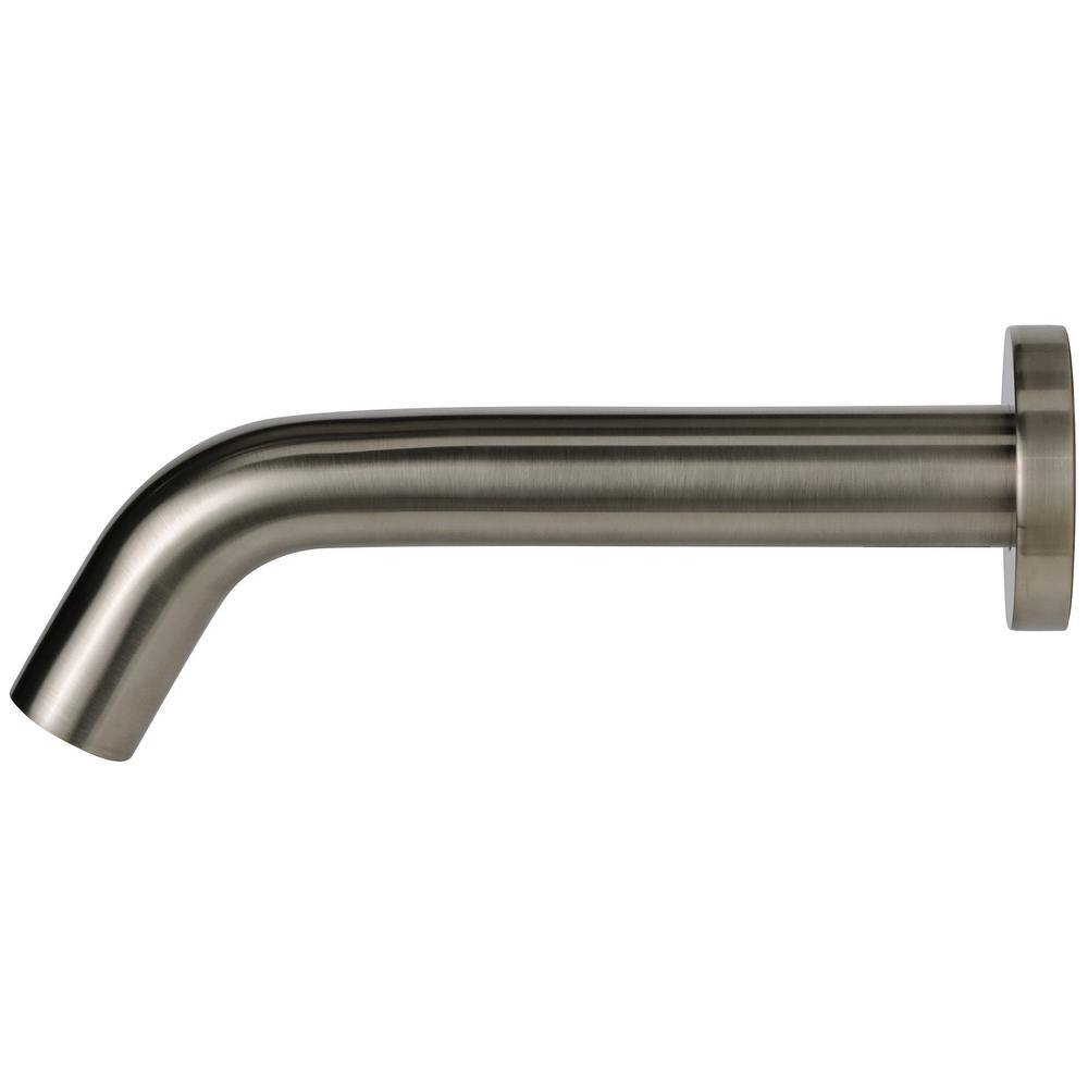 Zurn Nachi Touchless Bathroom Wall Mounted Faucet in Brushed Nickel Z6957-XL-N-BN