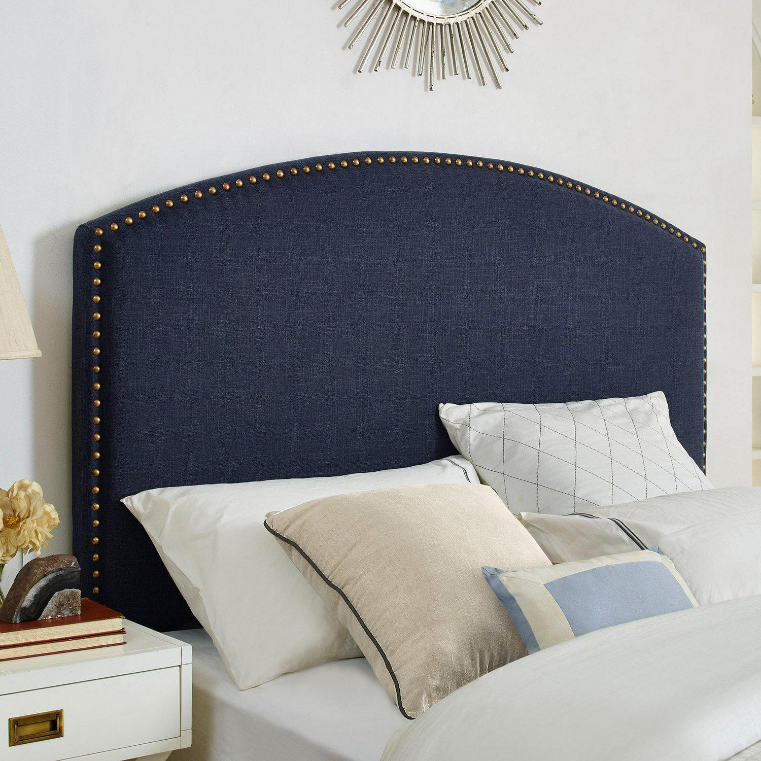 Crosley Cassie Curved Upholstered Headboard