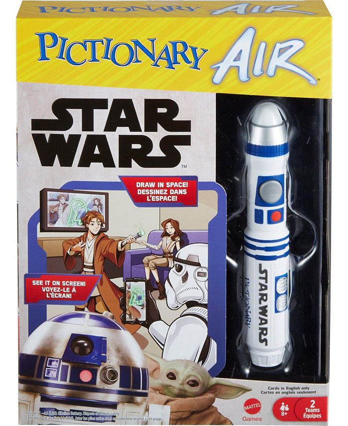 Mattel Pictionary Air Star Wars Family Drawing Game for Kids and Adults