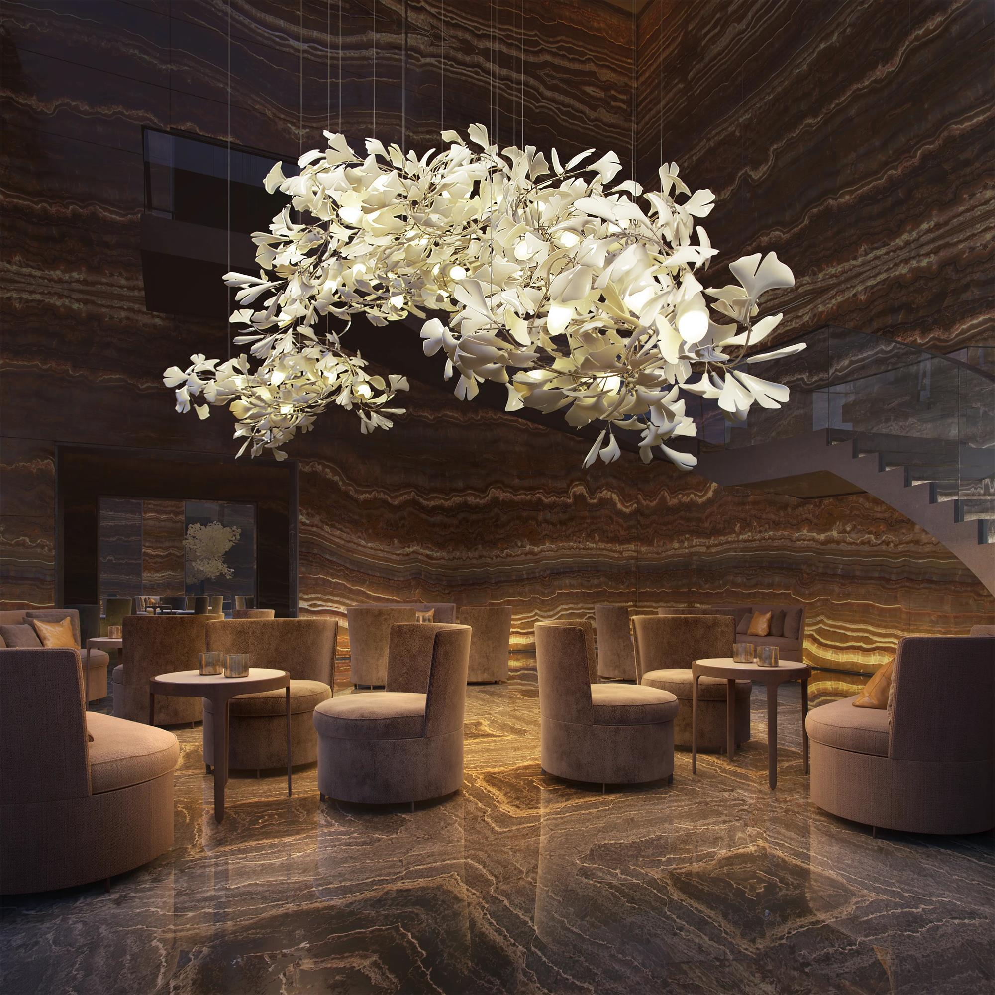 Gingko Chandelier C