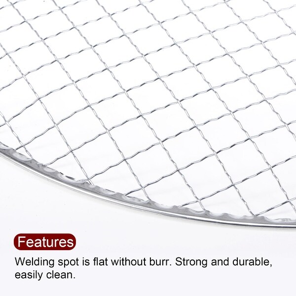 10pcs Round BBQ Grill Net 10.6