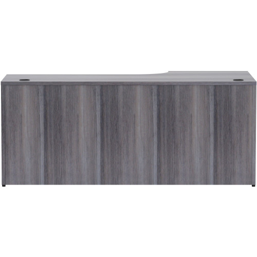 Lorell Weathered Charcoal Laminate Desking (69598)