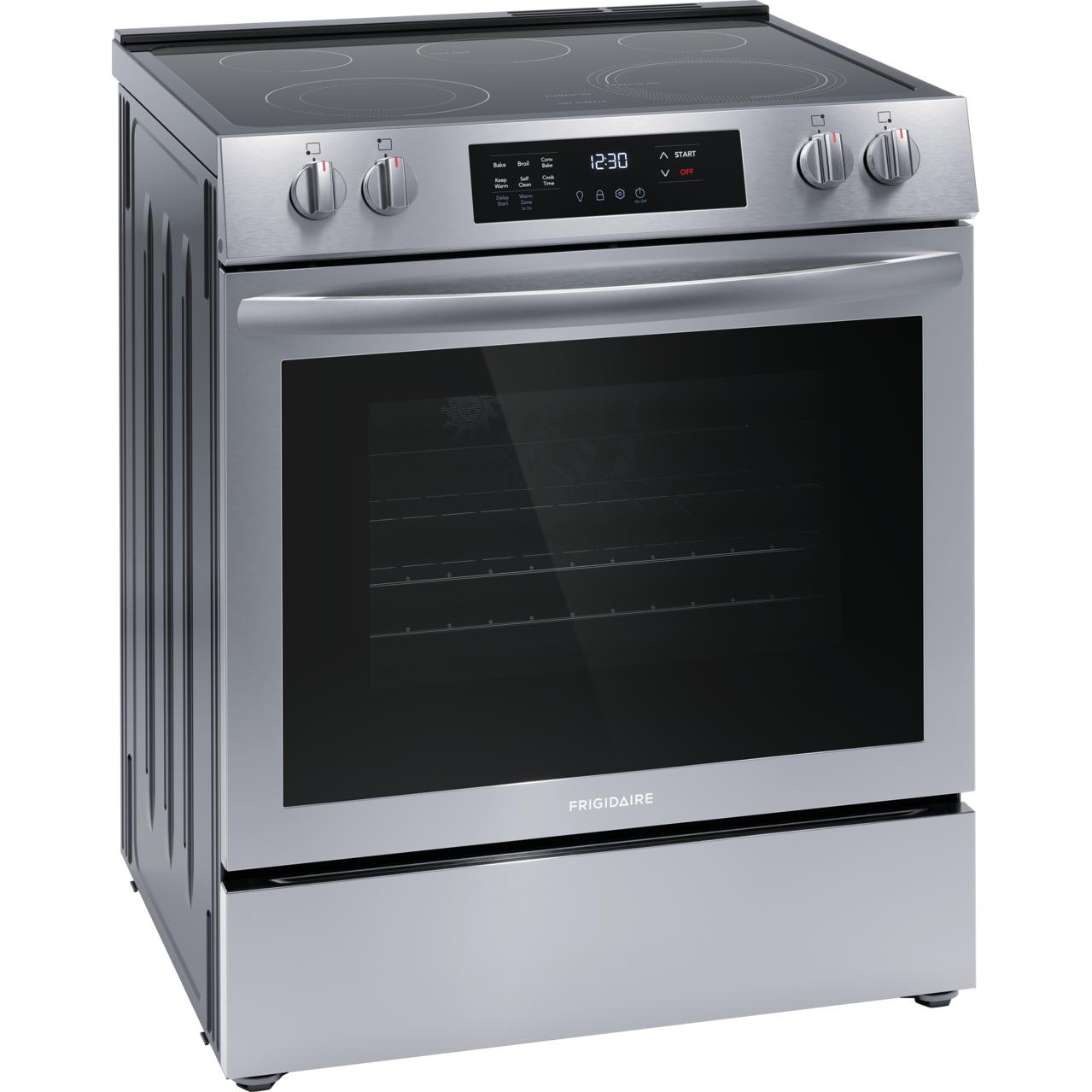 Frigidaire 30-inch Freestanding Electric Range with EvenTemp? FCFE308CAS