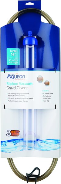 Aqueon Siphon Vacuum Aquarium Gravel Cleaner