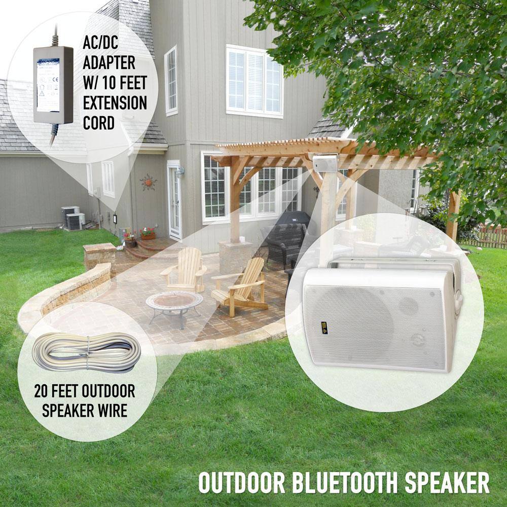 Sound Appeal Bluetooth BT Blast 5.25 IndoorOutdoor Weatherproof Patio Speakers Beige Rated Industry Best (Pair) SA-BT5.25-BG