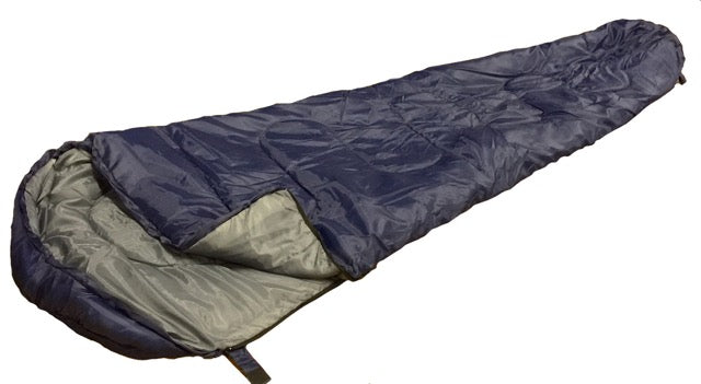 Edmbg 20 Degrees Navy Mummy Sleeping Bag