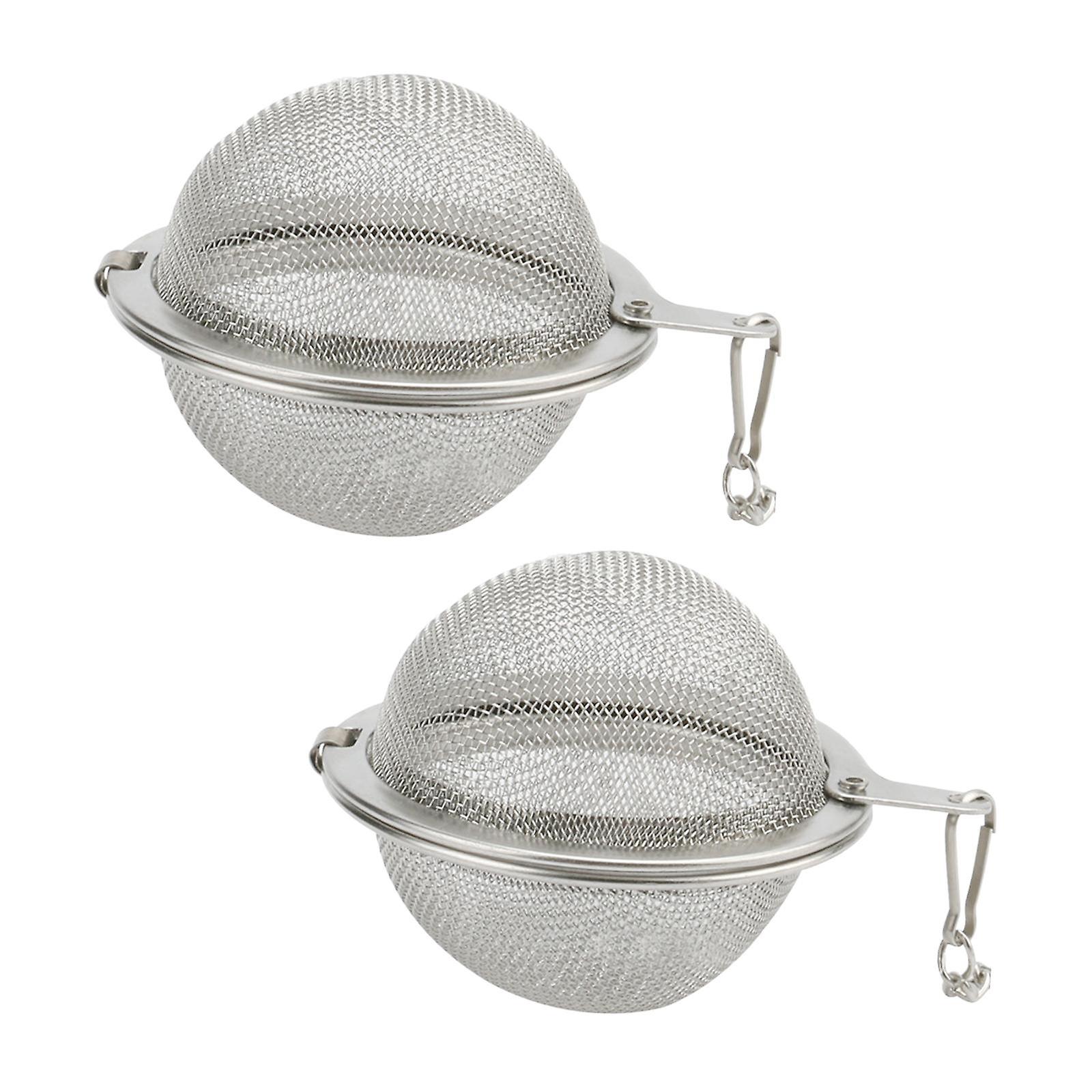 Stainless Steel Mesh Tea Ball Infuser Strainers Interval Diffuser 5.5cm