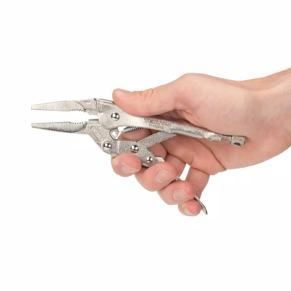 TEKTON 6 in. Long Nose Locking Pliers and#8211; XDC Depot