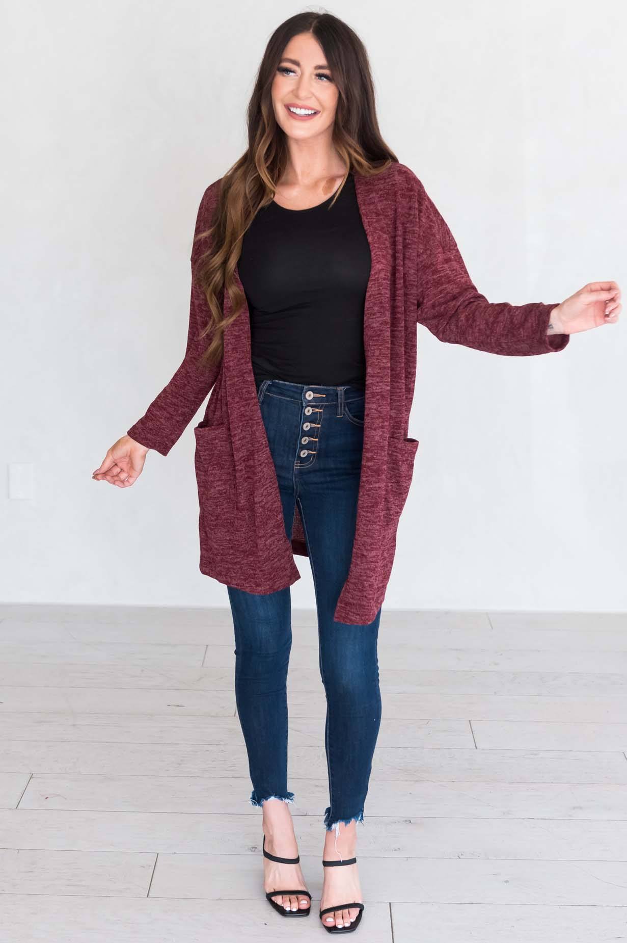 Harvest Wishes Modest Cardigan