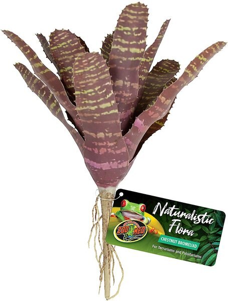 Zoo Med Naturalistic Flora Chestnut Bromeliad Artificial Plant