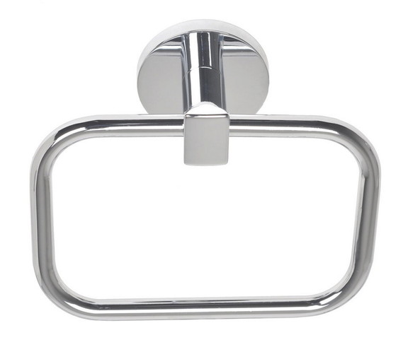 Better Home Products Boardwalk Towel Ring  Chrome