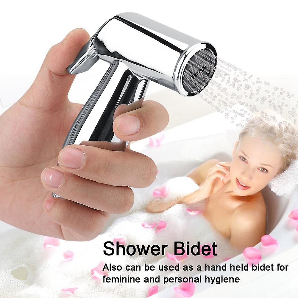 Abs Wall Mount Shower Toilet Bathroom Handheld Bidet Diaper Spray Water Separator