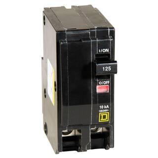 Square D QO 125 Amp 2-Pole Circuit Breaker QO2125CP