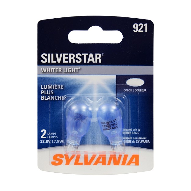 Sylvania 921 Silverstar High Performance Miniature Bulb contains 2 Bulbs