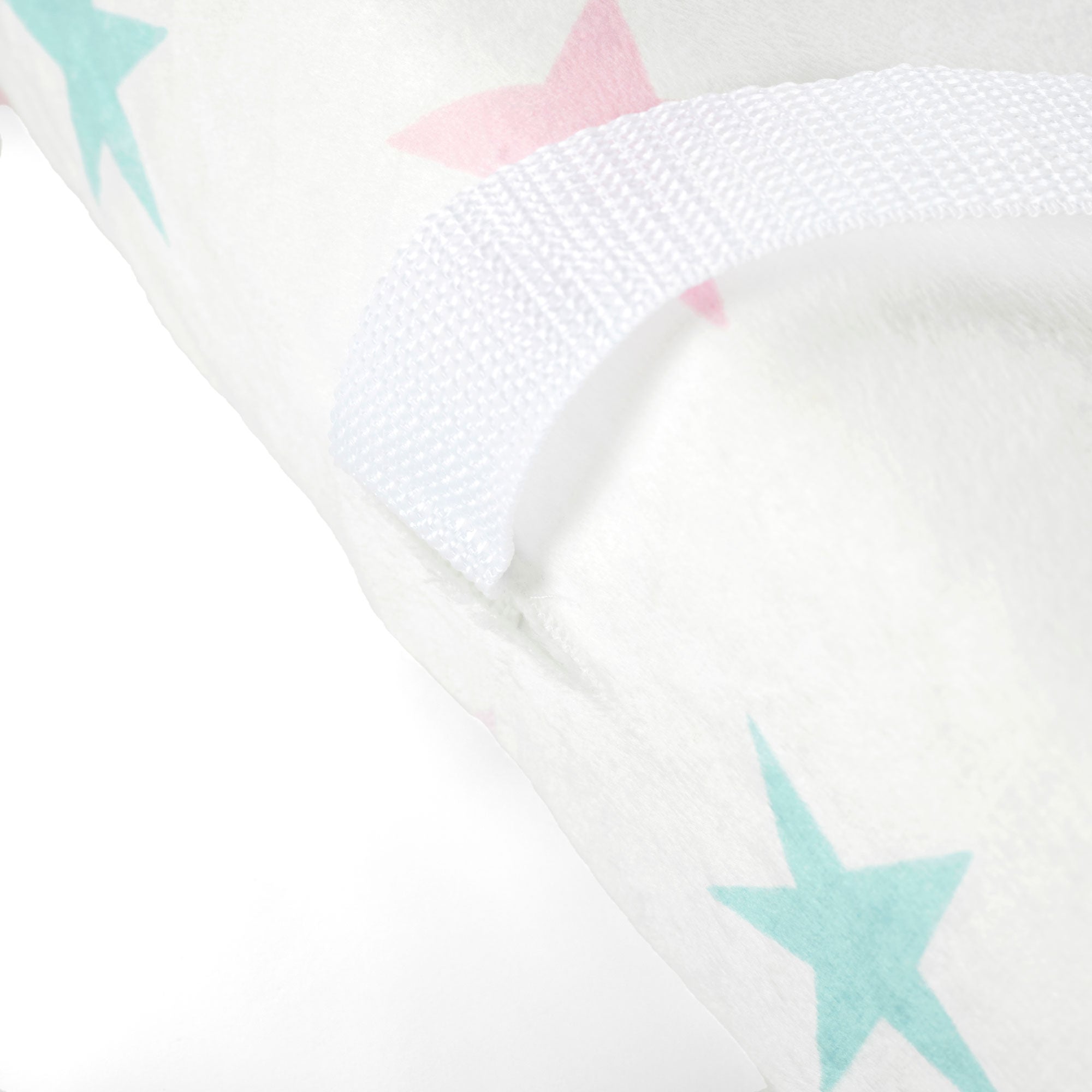 Rainbow All Over Stars Soft & Plush Changing Pad Cover