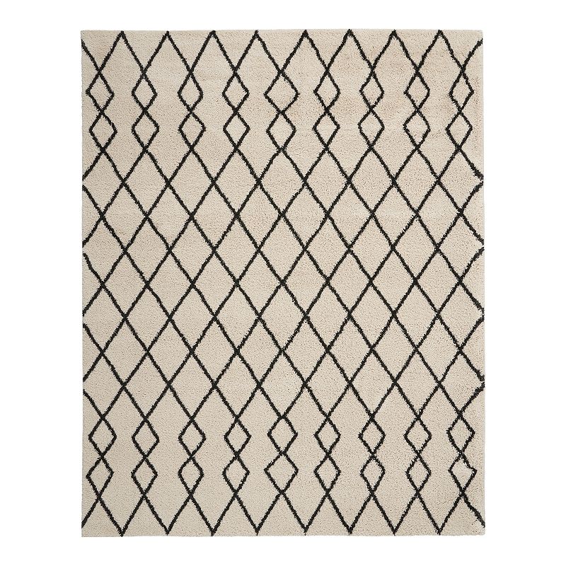 Nourison Geometric Shag Rug