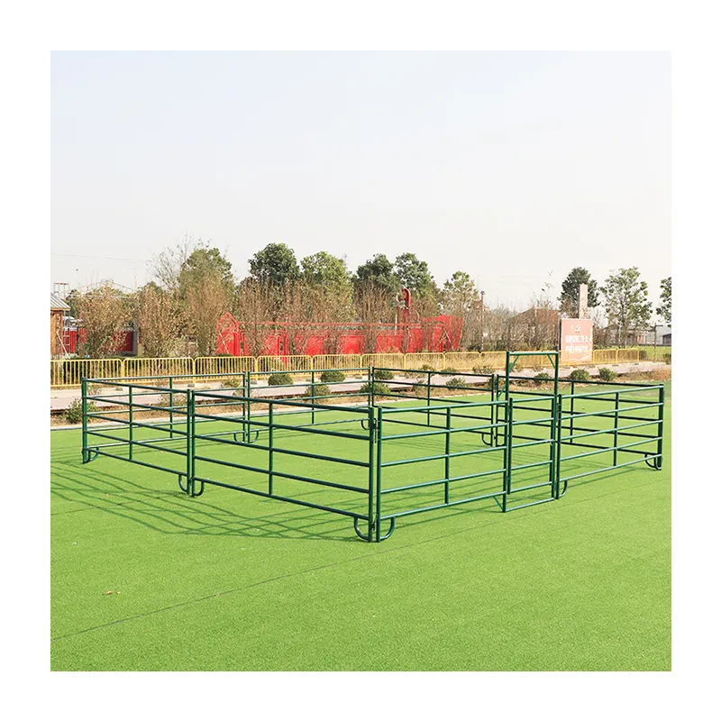 Factory supply High Quality Hot Selling 12 ft Horse Round Pen and Livestock Corral Panels