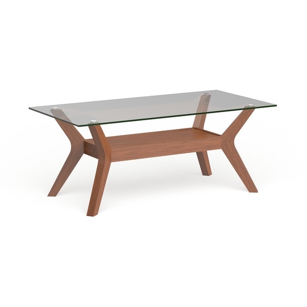 Carson Carrington Kristiansand Walnut Finished Coffee Table