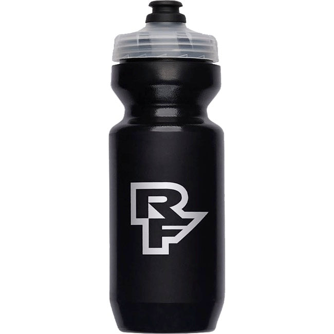 Race Face Classic Logo Water Bottle - Black - 2022