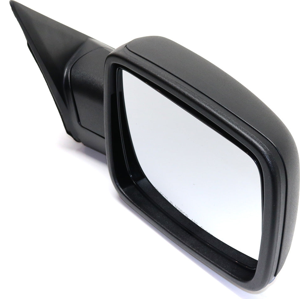 Mirror Compatible With 2013 Ram 1500 2500 Right Passenger Side Heated In-housing Signal Light Textured Black Kool-Vue