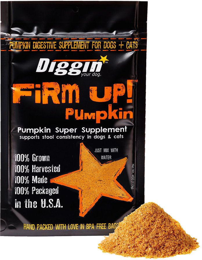 Diggin' Your Dog Firm Up! Pumpkin Super Dog and Cat Supplement andndash; Pet Empire and Supplies