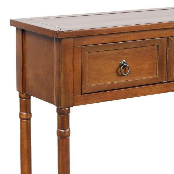 Console Table with Drawers and Long Shelf Rectangular