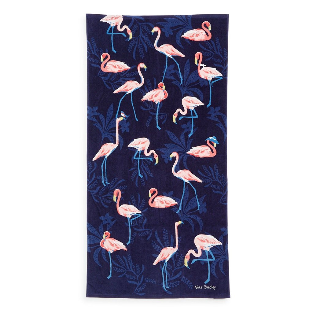 Vera Bradley  Dorm Towel in Flamingo Party