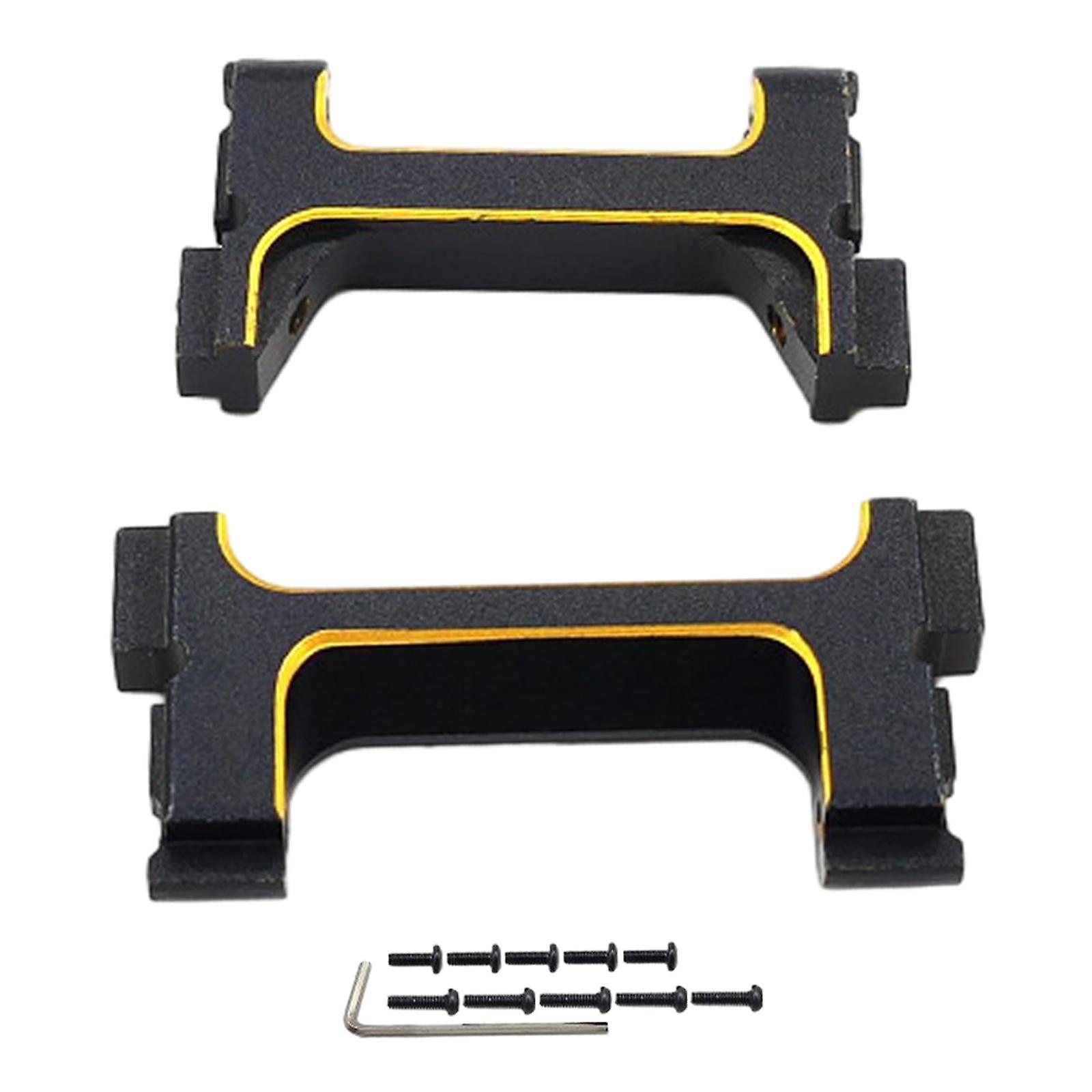 Rc Front Rear Bumper Mount 1:18 Replacement Parts For Model Rc Car Rc Trucks Black Aureate