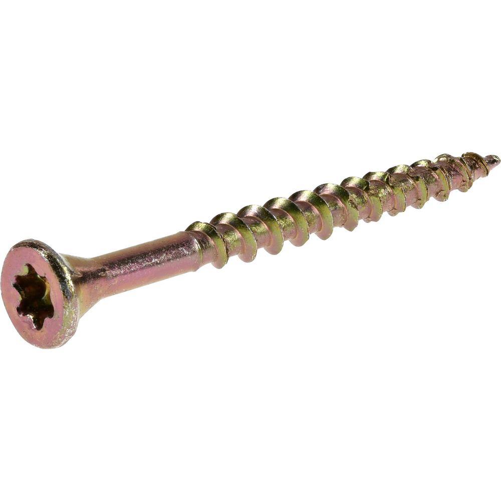 Everbilt #8 x 2 in. Star Flat-Head Wood Screws (1 lbs.138-pieces) 116002