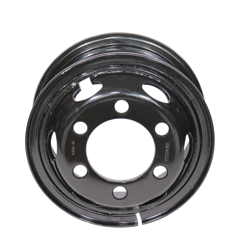 Good price forged truck tube wheels 6.00 16  for tire 7.5 16 steel tube wheel rims