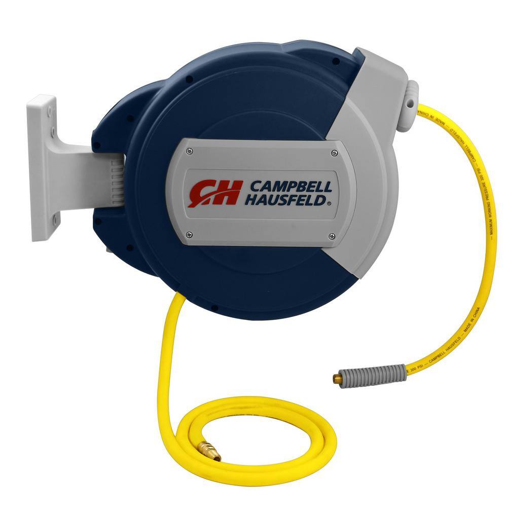 Campbell Hausfeld 38 in. x 50 ft. Hybrid Retractable Air Hose Reel PA050010EC