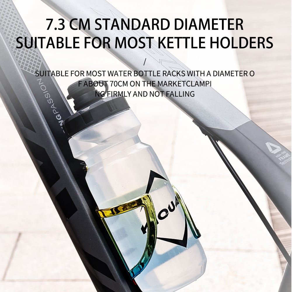 QUANXIN Mountain Bike Water Bottle Cycling Water Bottle Outdoor Sports Bicycle Water Bottle