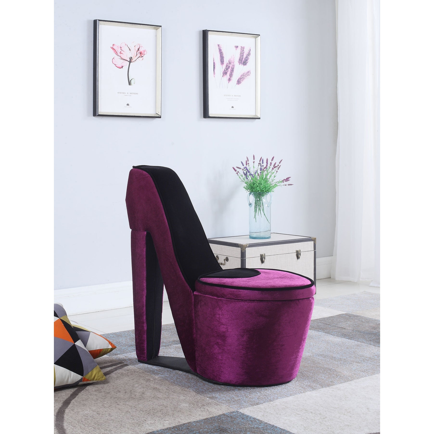 High Heel Storage Chair