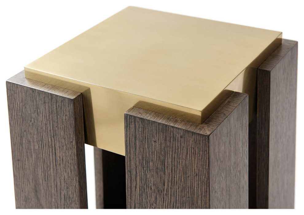 Modern Accent Table   Pyramidal   Transitional   Side Tables And End Tables   by English Georgian America  Houzz