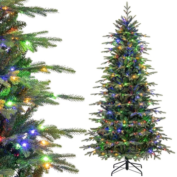 Costway 6/7.5/9 FT Artificial Christmas Tree with 714/1162/1770 Branch