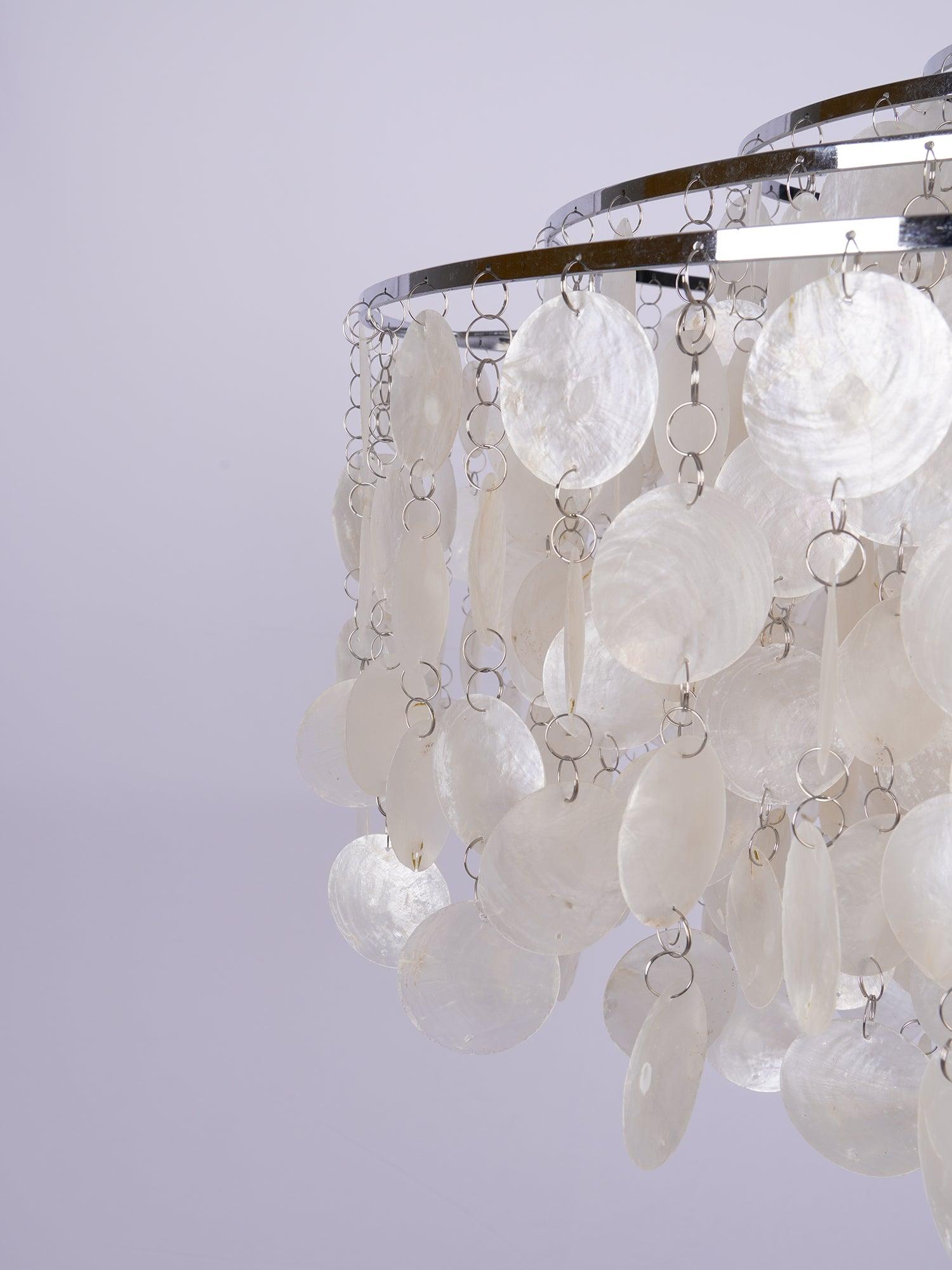 Round Shell Chandelier