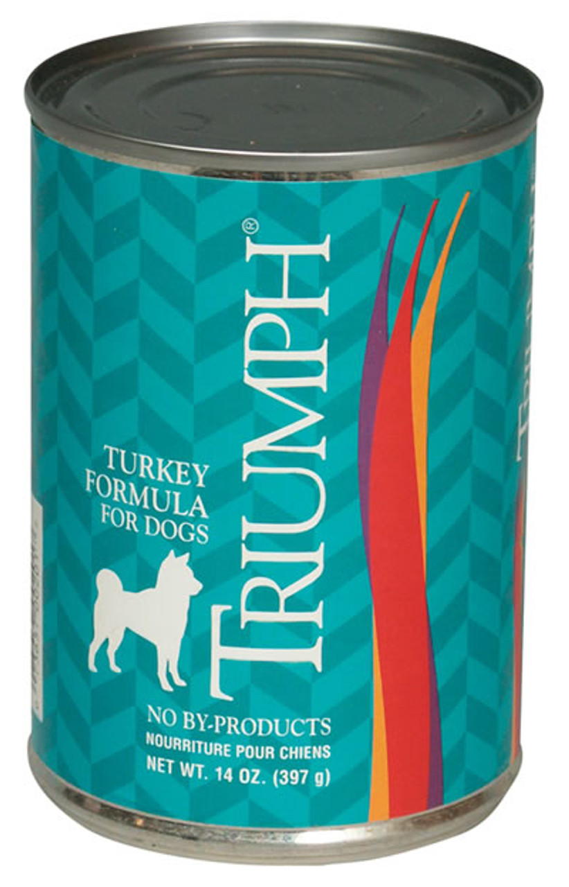 Triumph Canned Dog Food， Turkey， 13.2 Oz.