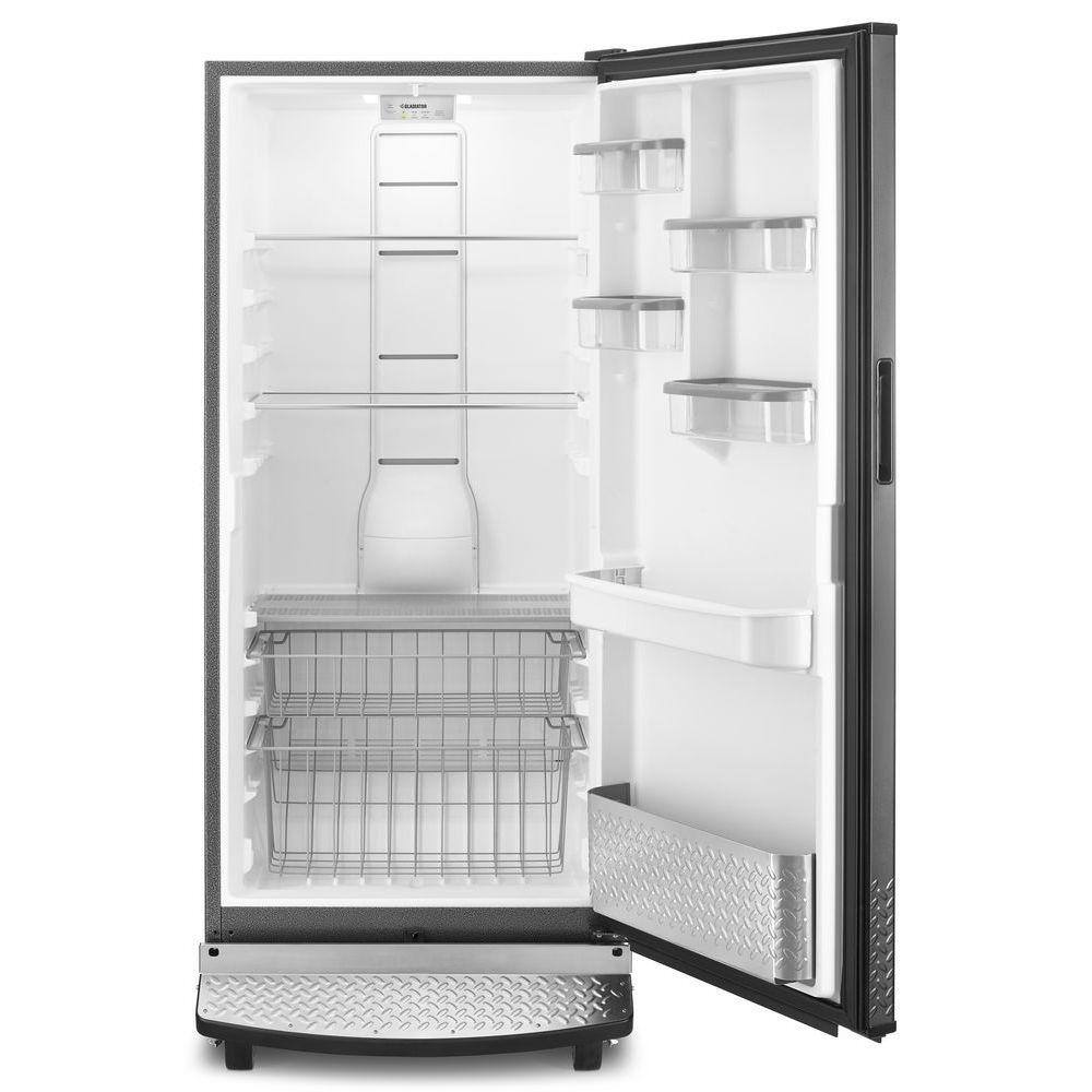 Gladiator 17.8 cu. ft. Rolling Freezerless Refrigerator in Black GARF30FDGB