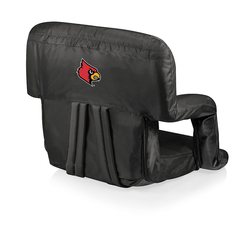 Picnic Time Louisville Cardinals Ventura Portable Recliner Chair