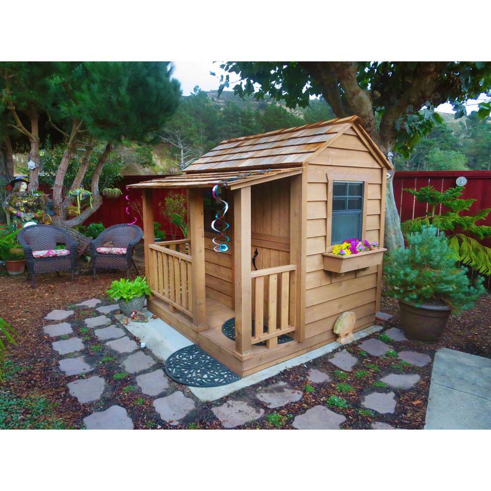 Outdoor Living Today 6 ft. x 6 ft. Little Squirt Playhouse LSP66