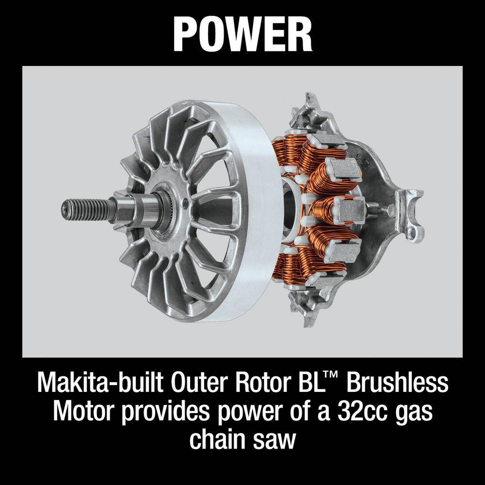 Makita LXT 16 in. 18V X2 (36V) Lithium-Ion Brushless Battery Electric Chain Saw Kit (4.0Ah) XCU04CM