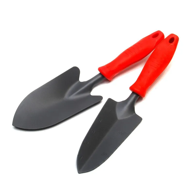 View larger image Add to Compare  Share Professional Garden Multifunctional Iron Gardening Tools Hand Shovel Miniature Set Mi